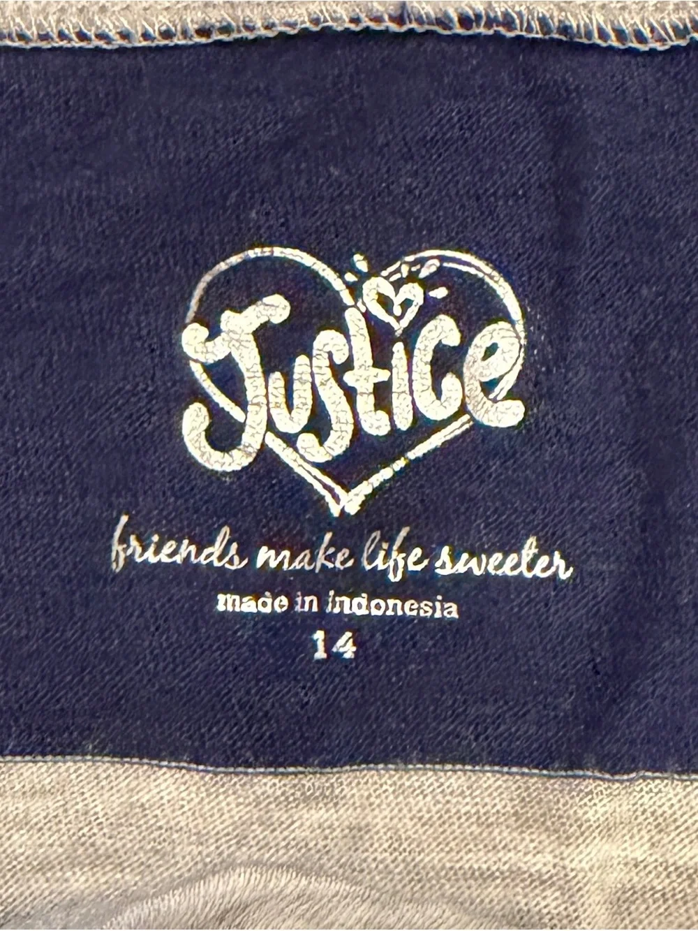 Justice Kids Blue Superhero Graphic Costume Tee